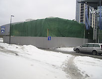 здание в работе